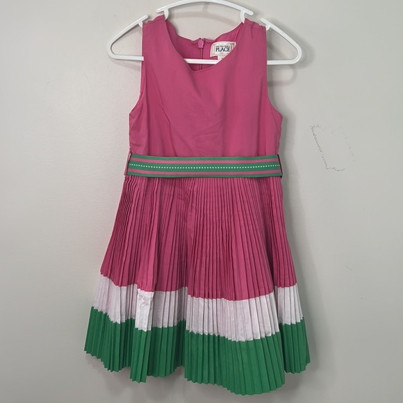 The Children’s Place Cute Pleated Dress Size 3T - Picture 13 of 14